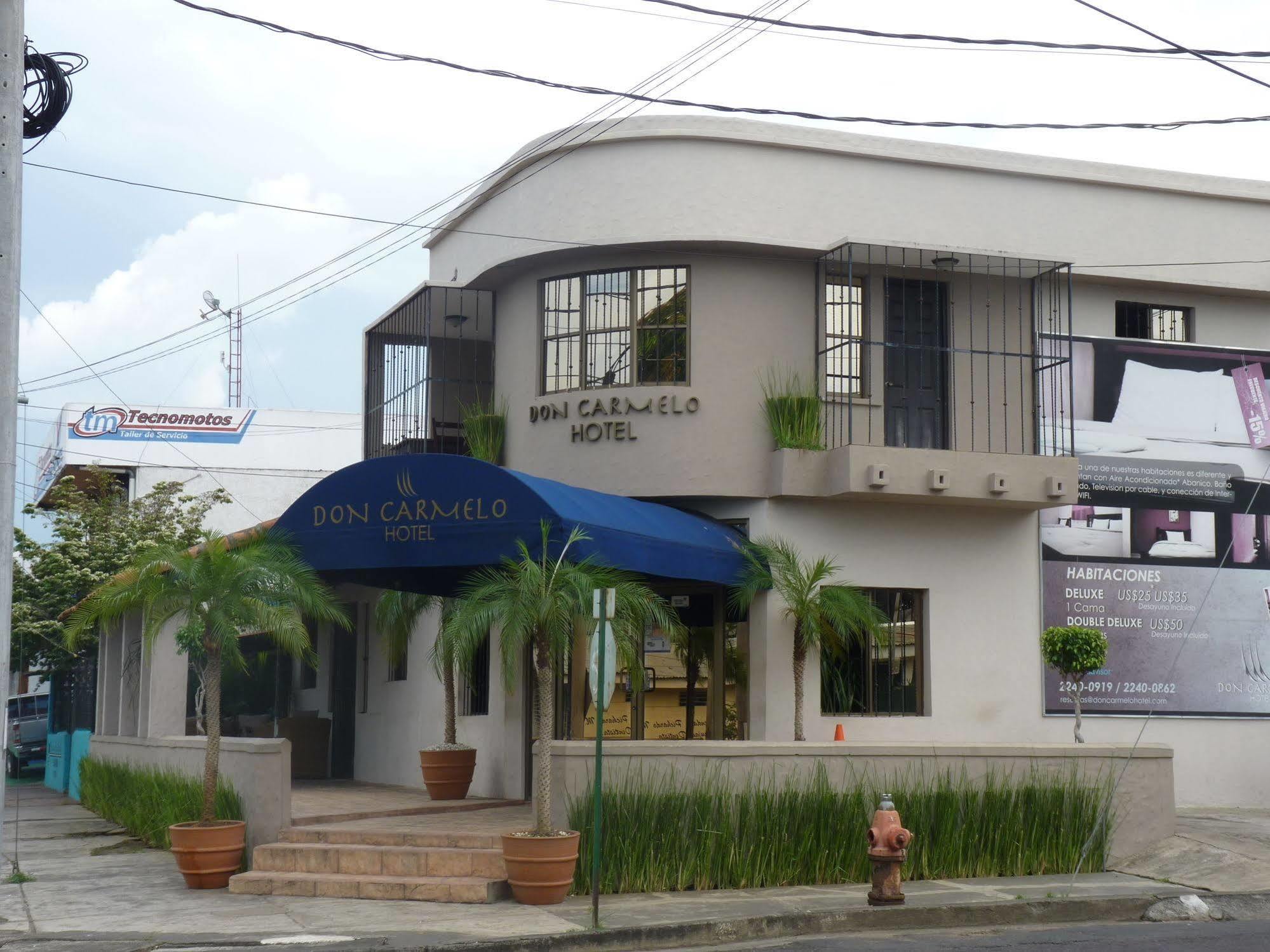 Hotel Don Carmelo Managua Exterior photo